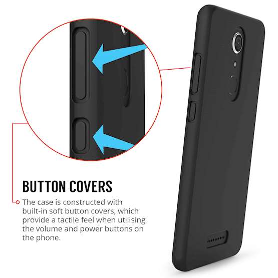 Wiko View Case,  Scratch Resistant - Ultra Slim & Lightweight - NO Bulkiness - TPU  Soft Thin Silicone Back Cover - Matte Black