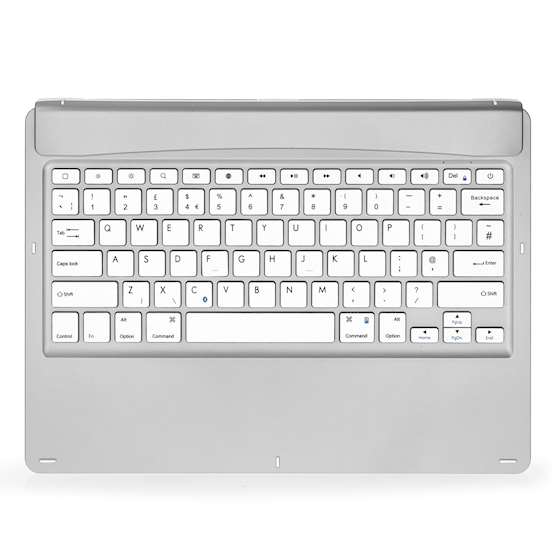 Caseflex iPad Pro Keyboard - Silver/White