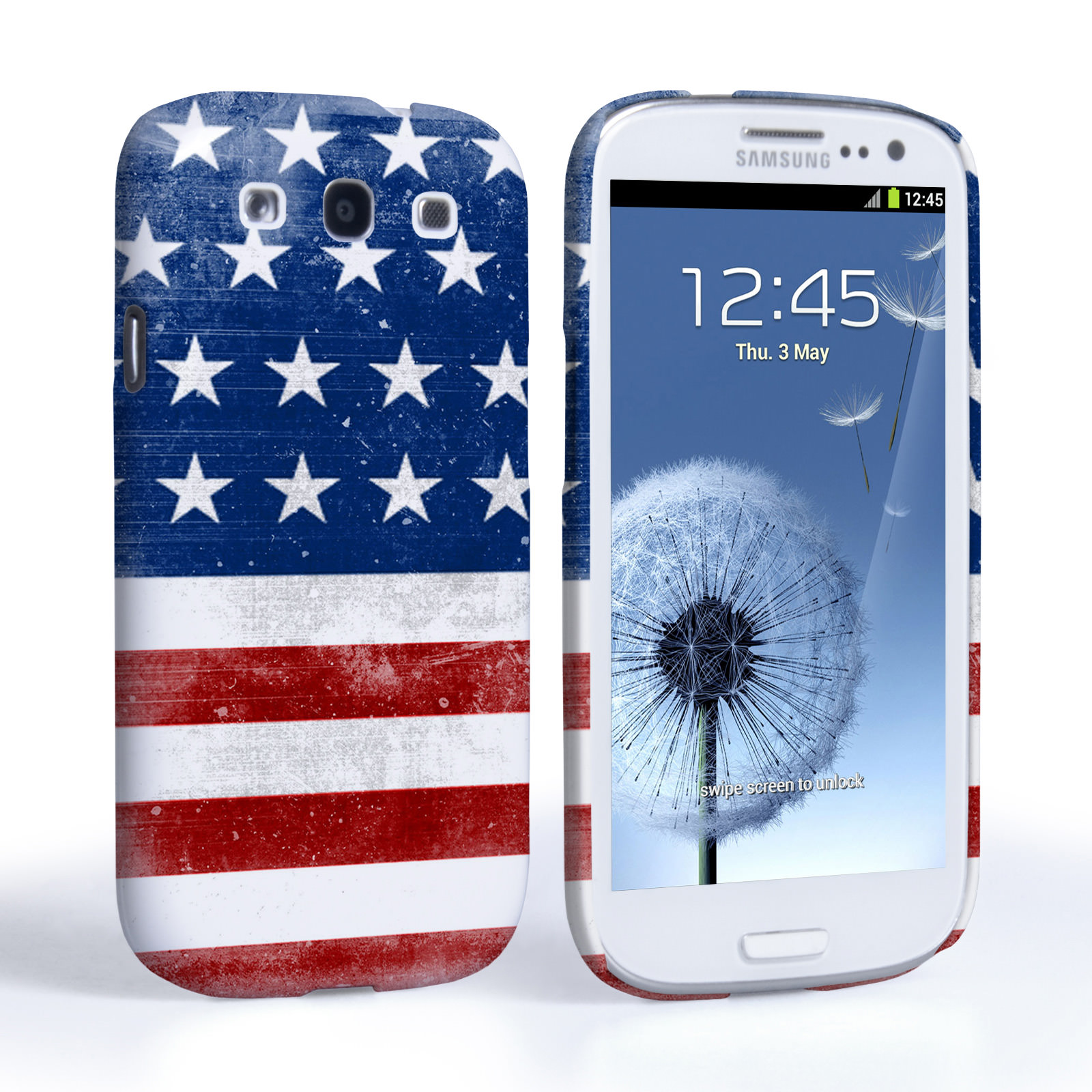 Caseflex Samsung Galaxy S3 Retro USA Flag Case