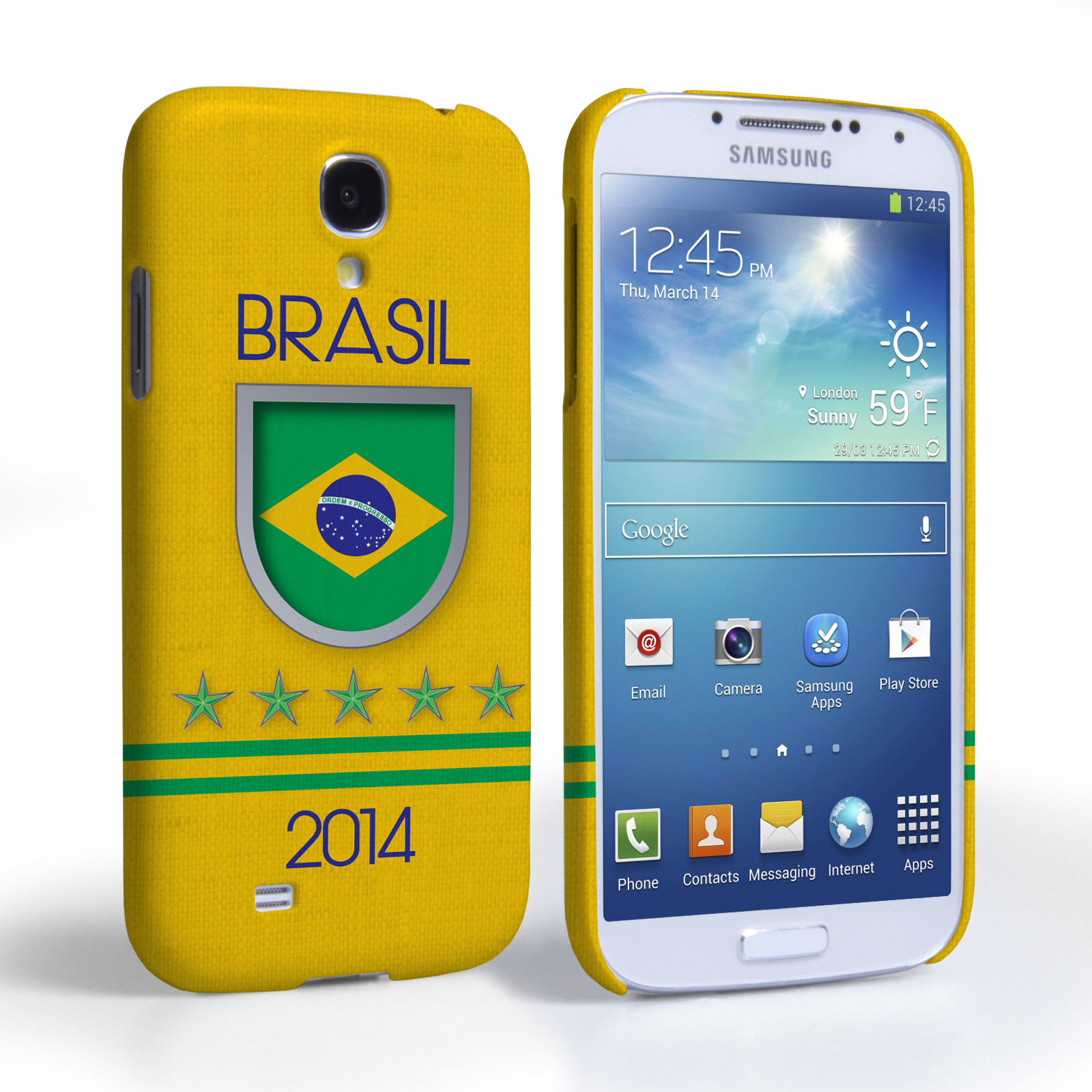 Caseflex Samsung Galaxy S4 Brazil World Cup Case
