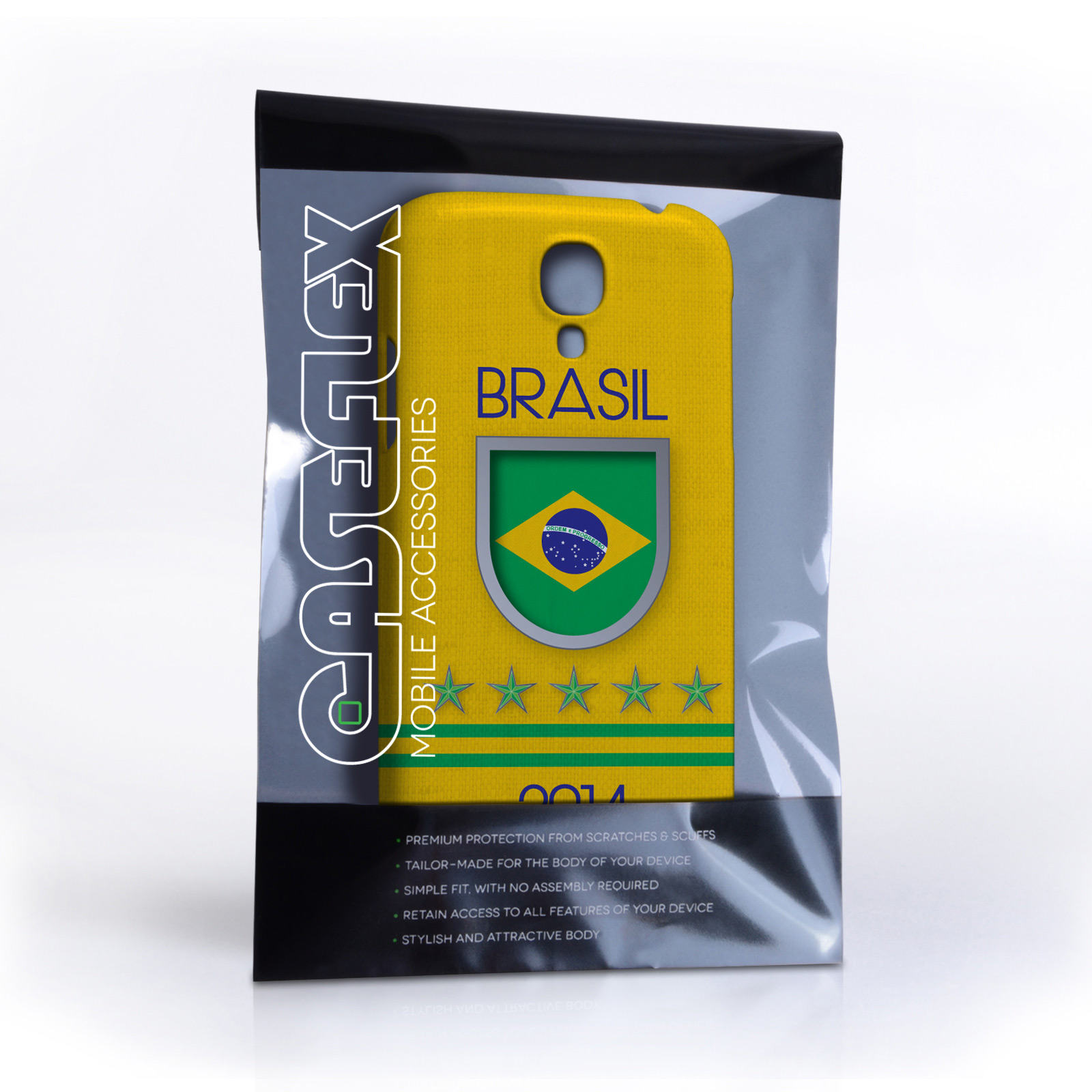 Caseflex Samsung Galaxy S4 Brazil World Cup Case