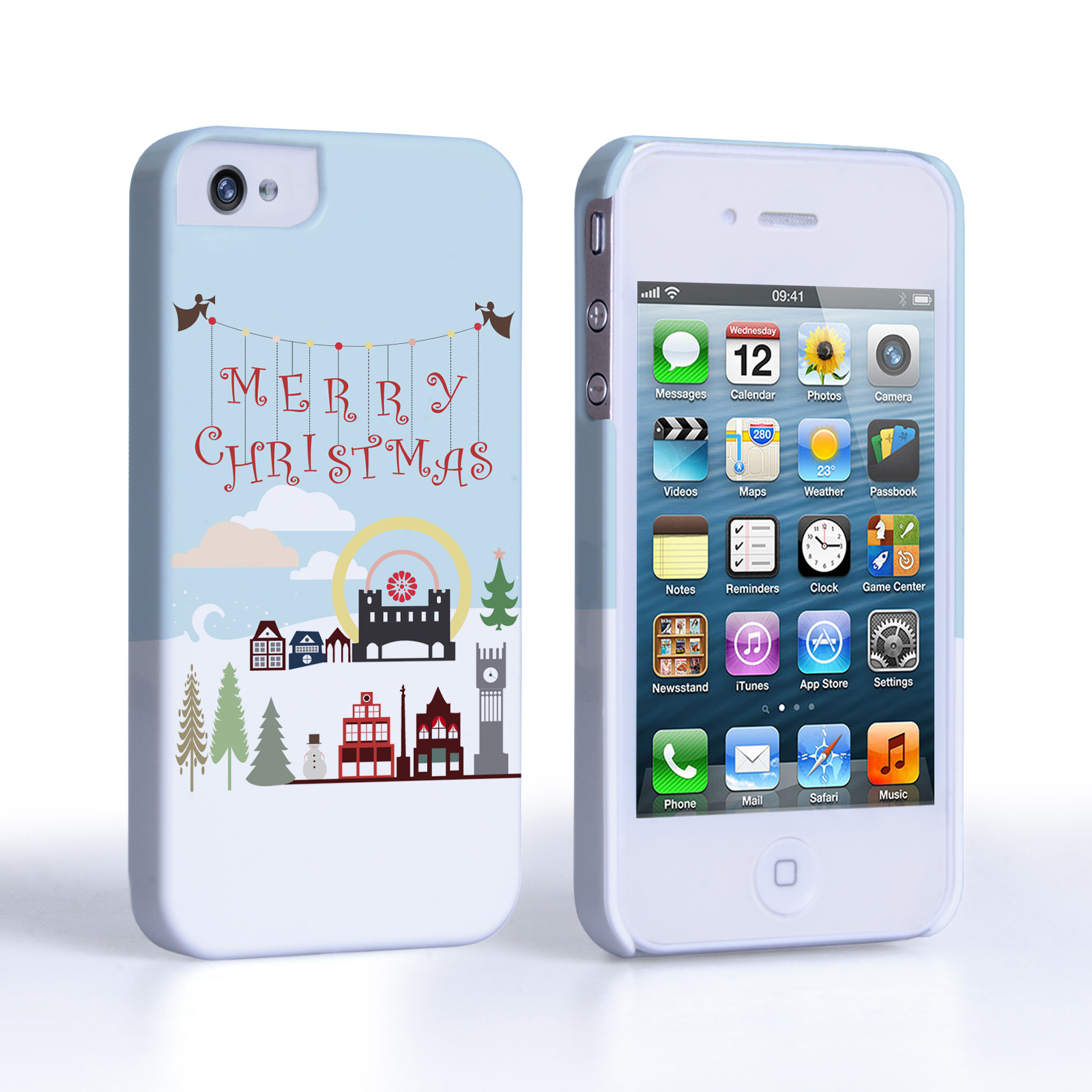 Caseflex iPhone 4 / 4S Merry Christmas Case