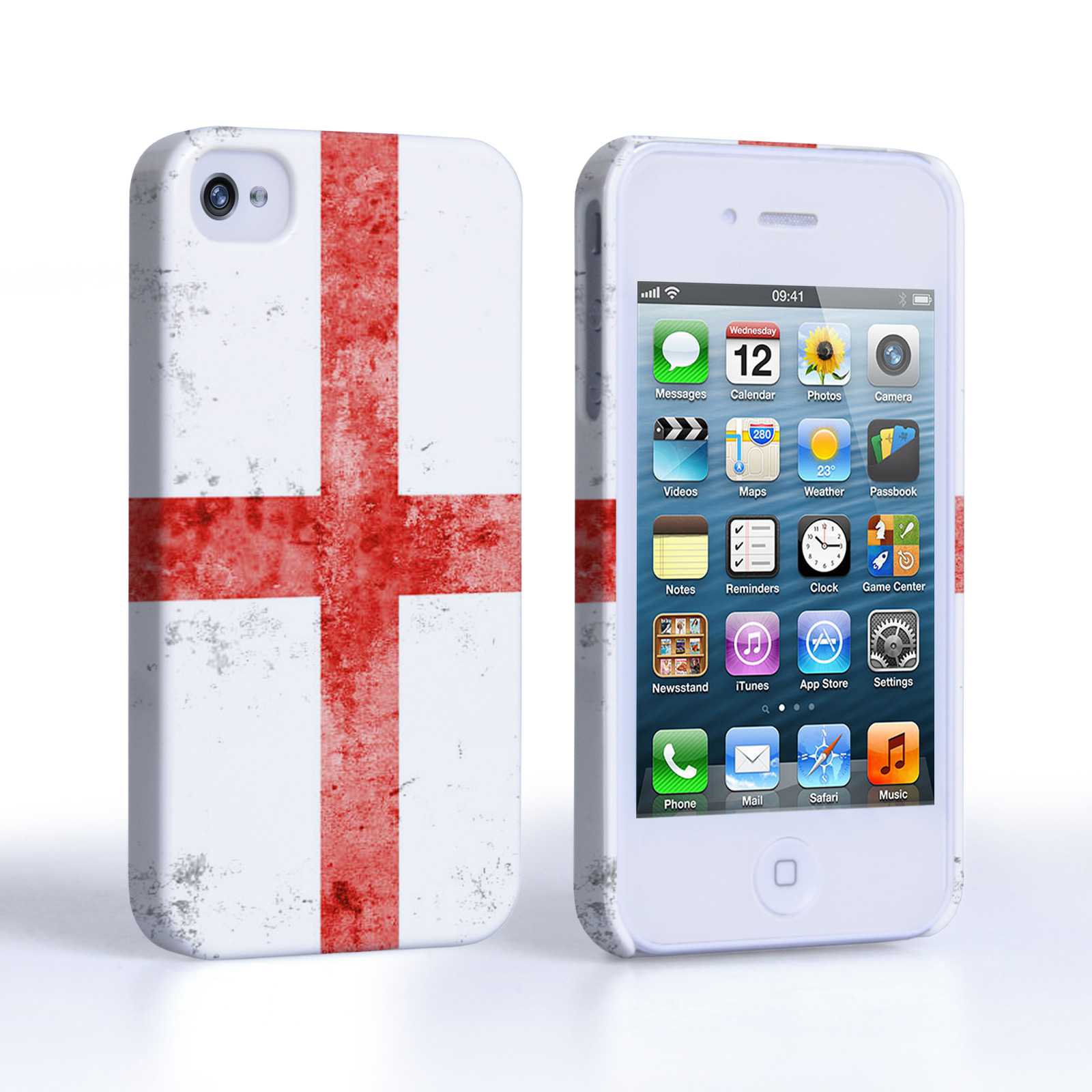 Caseflex iPhone 4 / 4S Retro England Flag Case