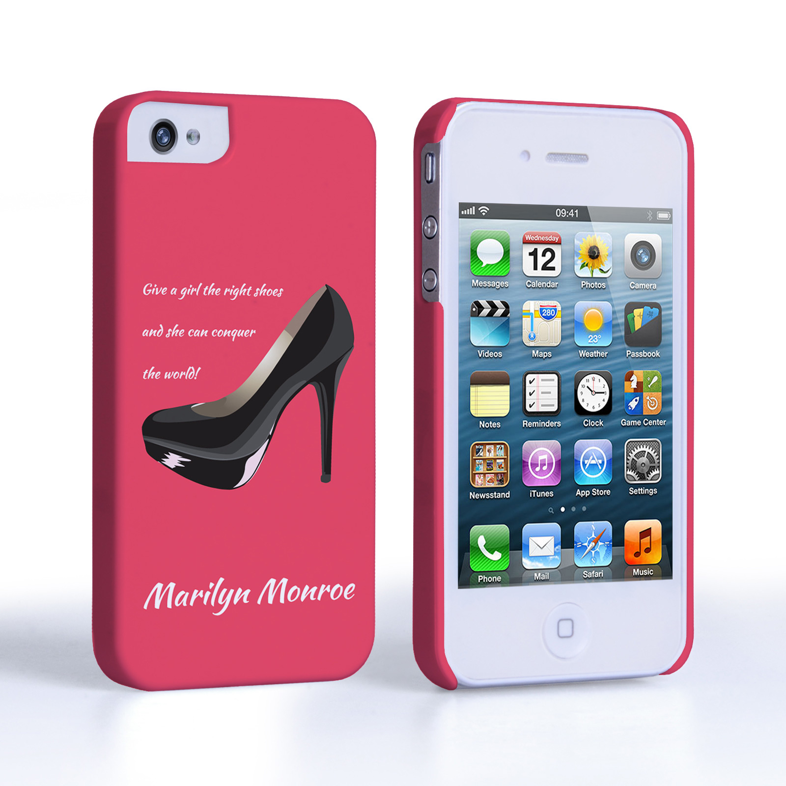 Caseflex iPhone 4/4s Marilyn Monroe ‘Shoe’ Quote Case