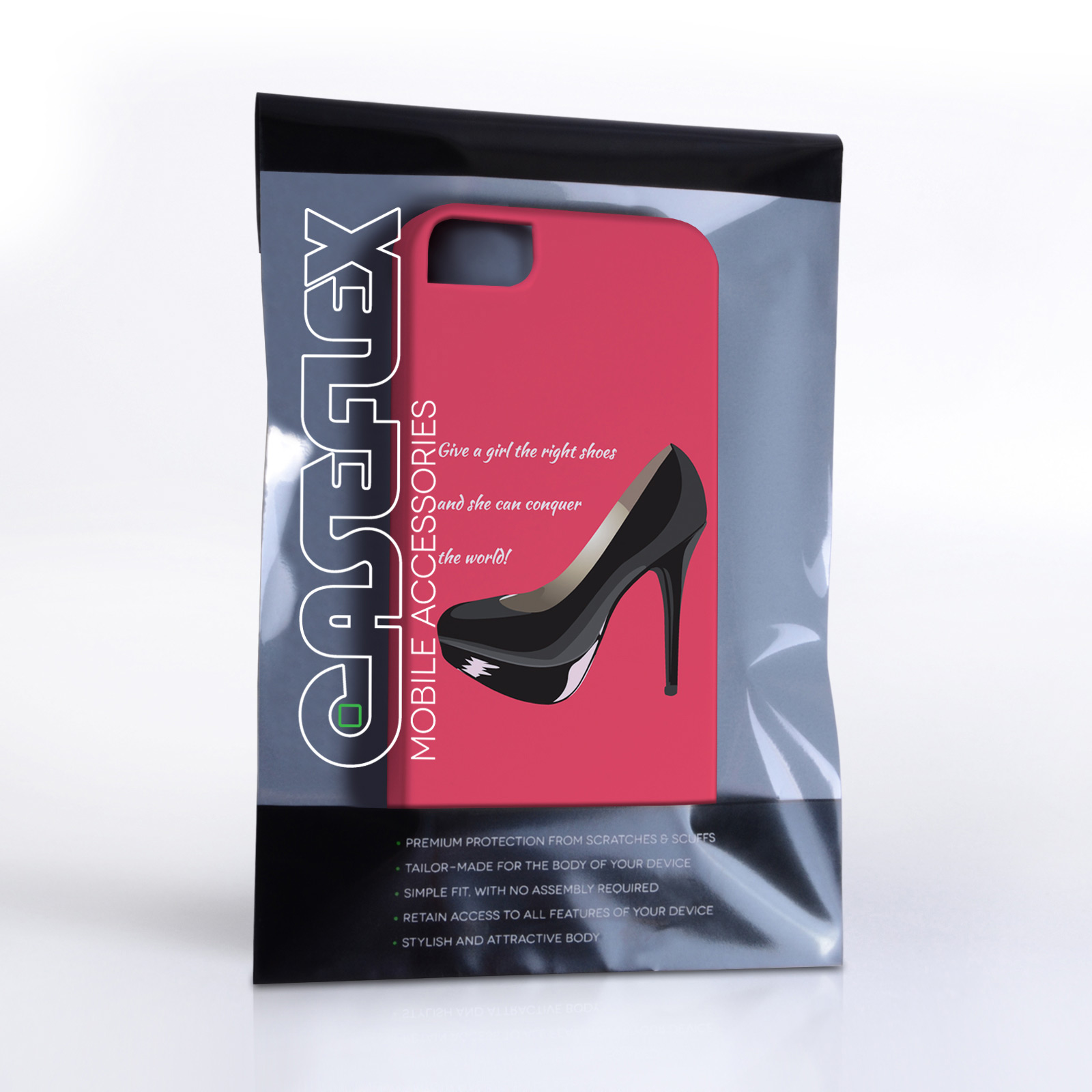 Caseflex iPhone 4/4s Marilyn Monroe ‘Shoe’ Quote Case