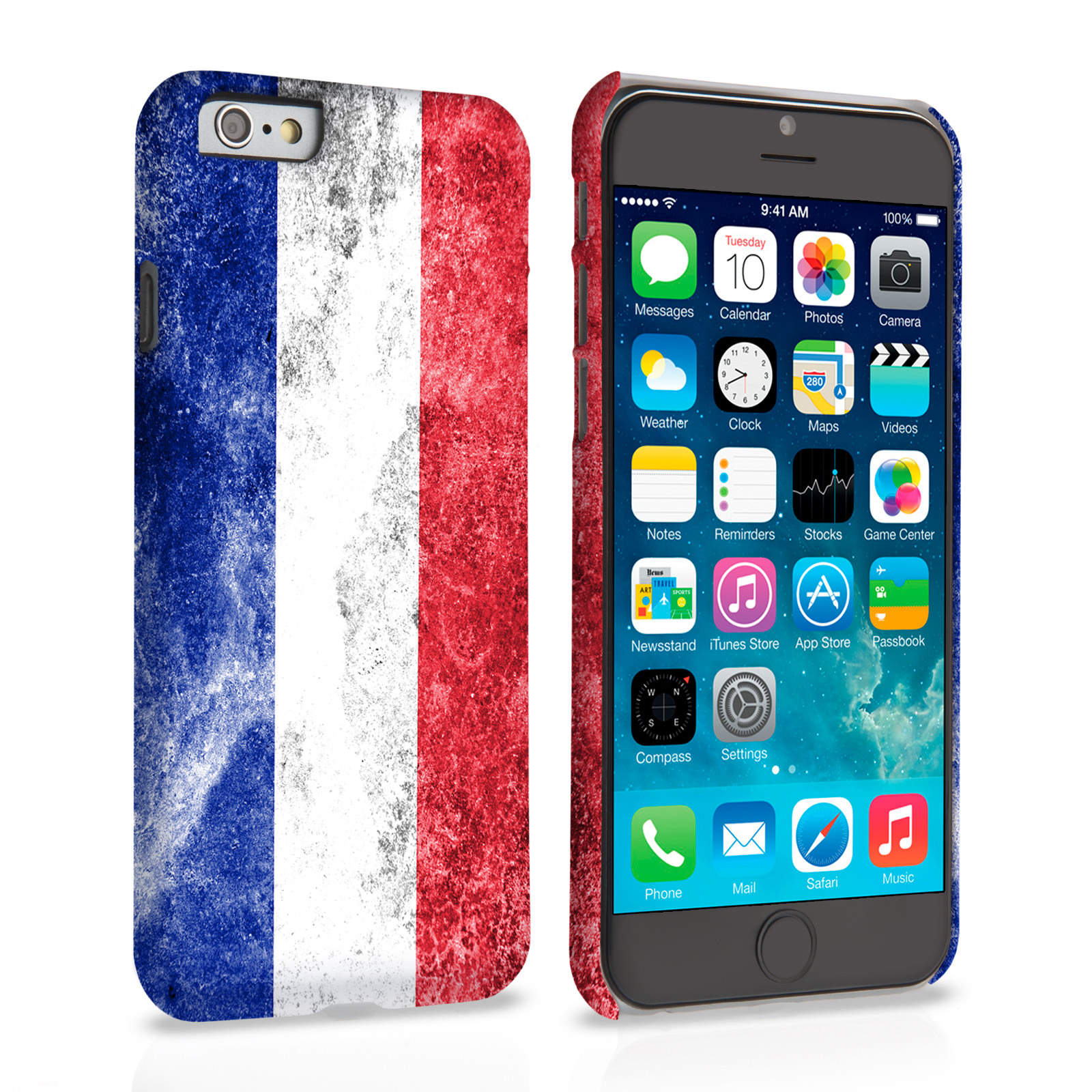 Caseflex iPhone 6 and 6s Retro France Flag Case