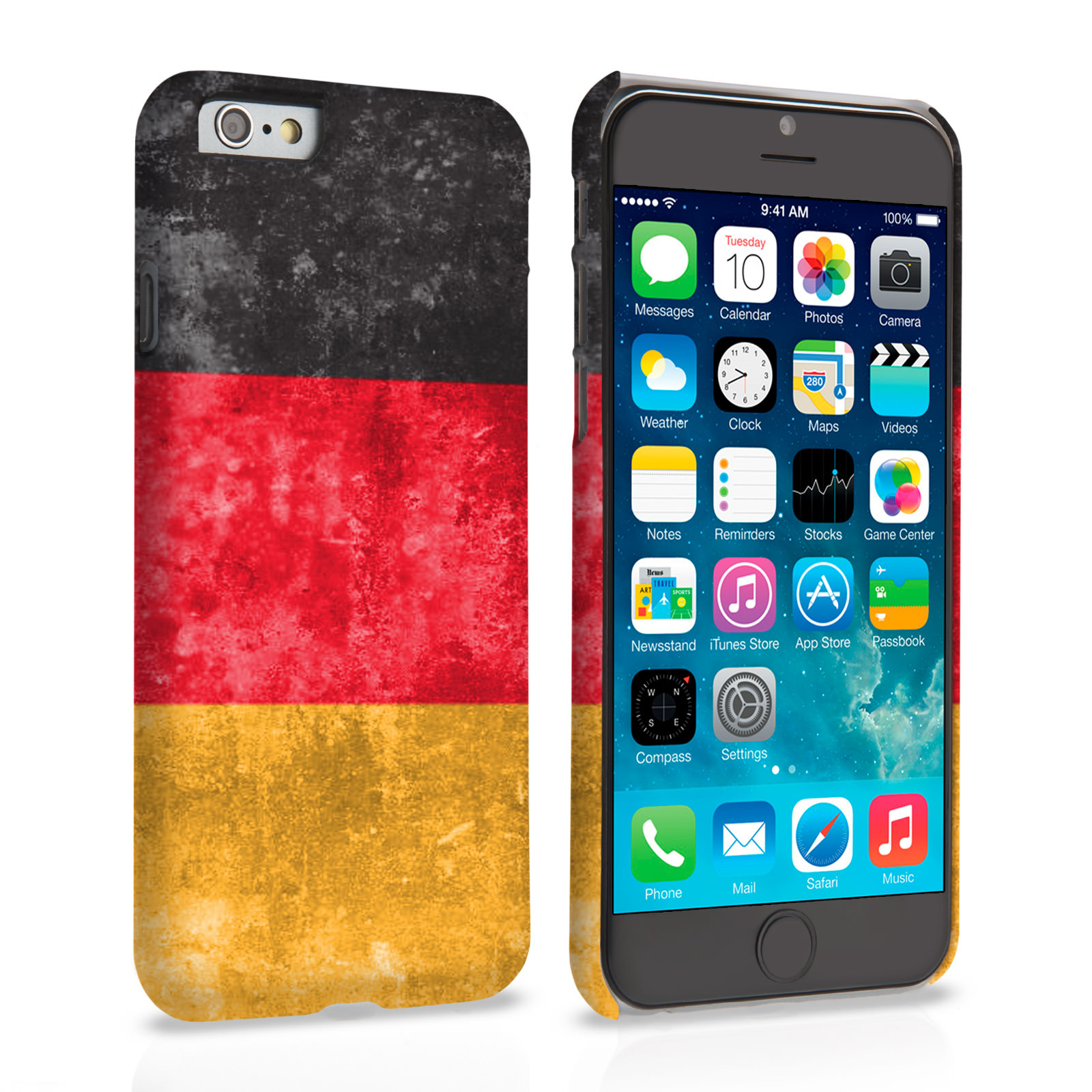 Caseflex iPhone 6 and 6s Retro Germany Flag Case
