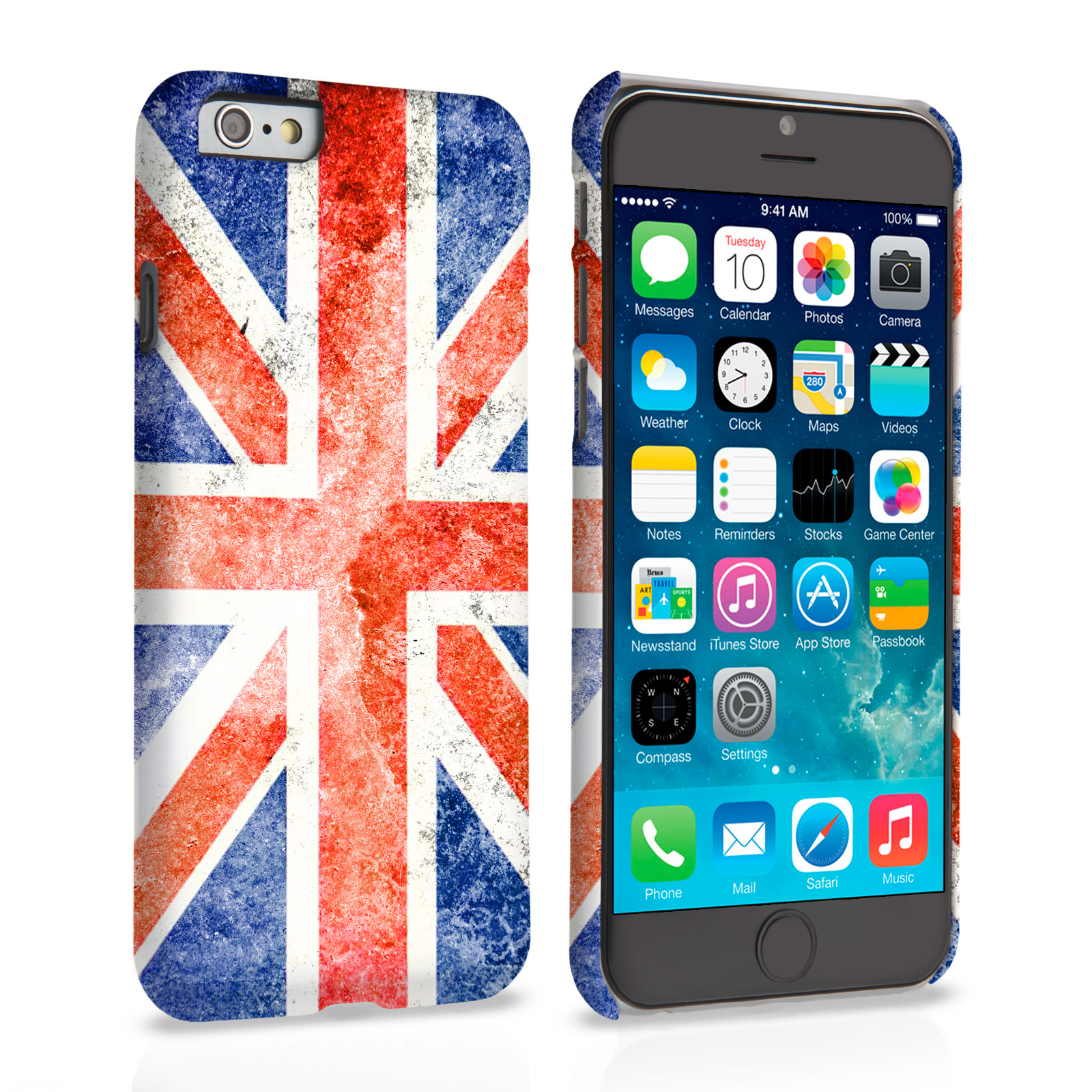 Caseflex iPhone 6 and 6s Retro Union Jack Flag Case