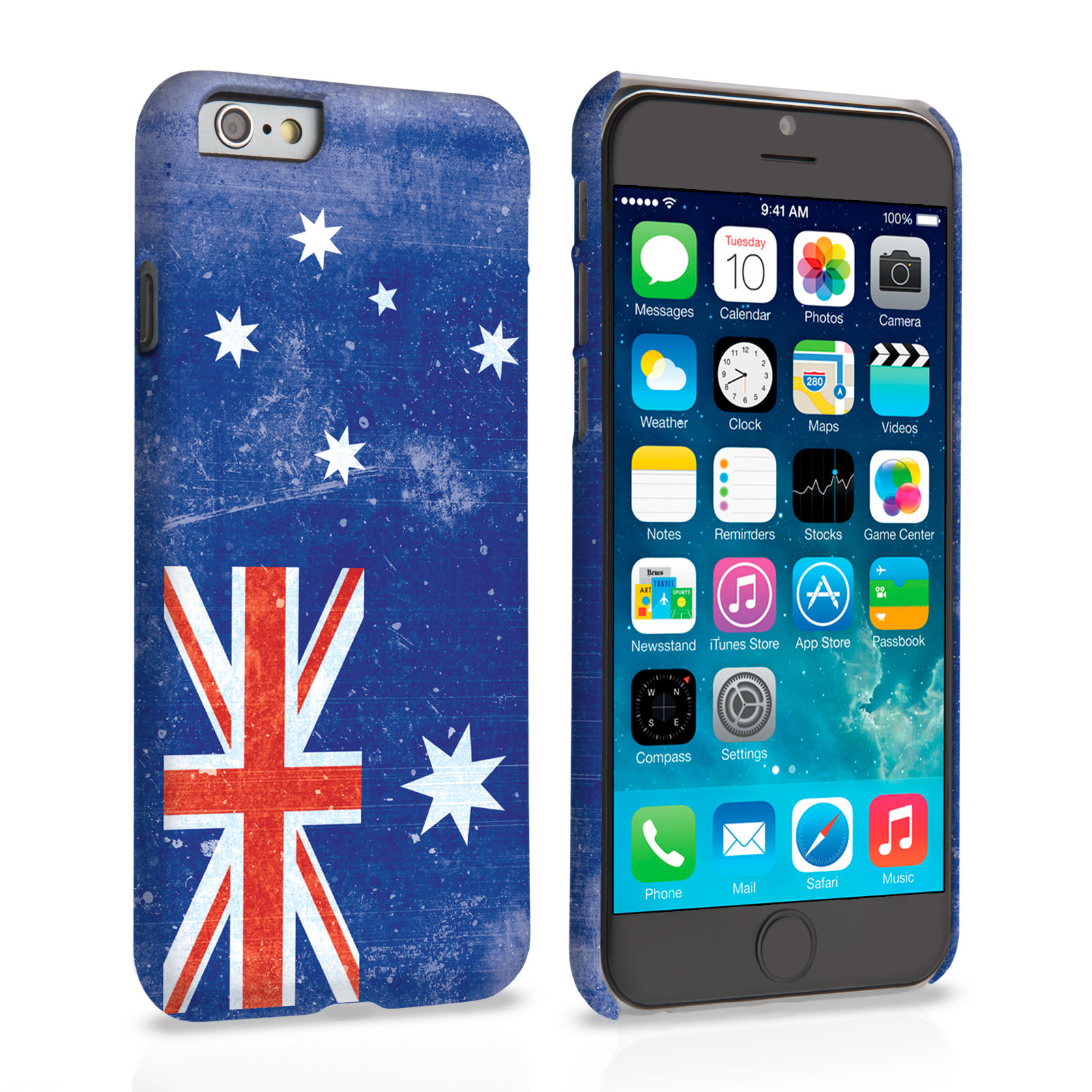 Caseflex iPhone 6 and 6s Retro Australia Flag Case