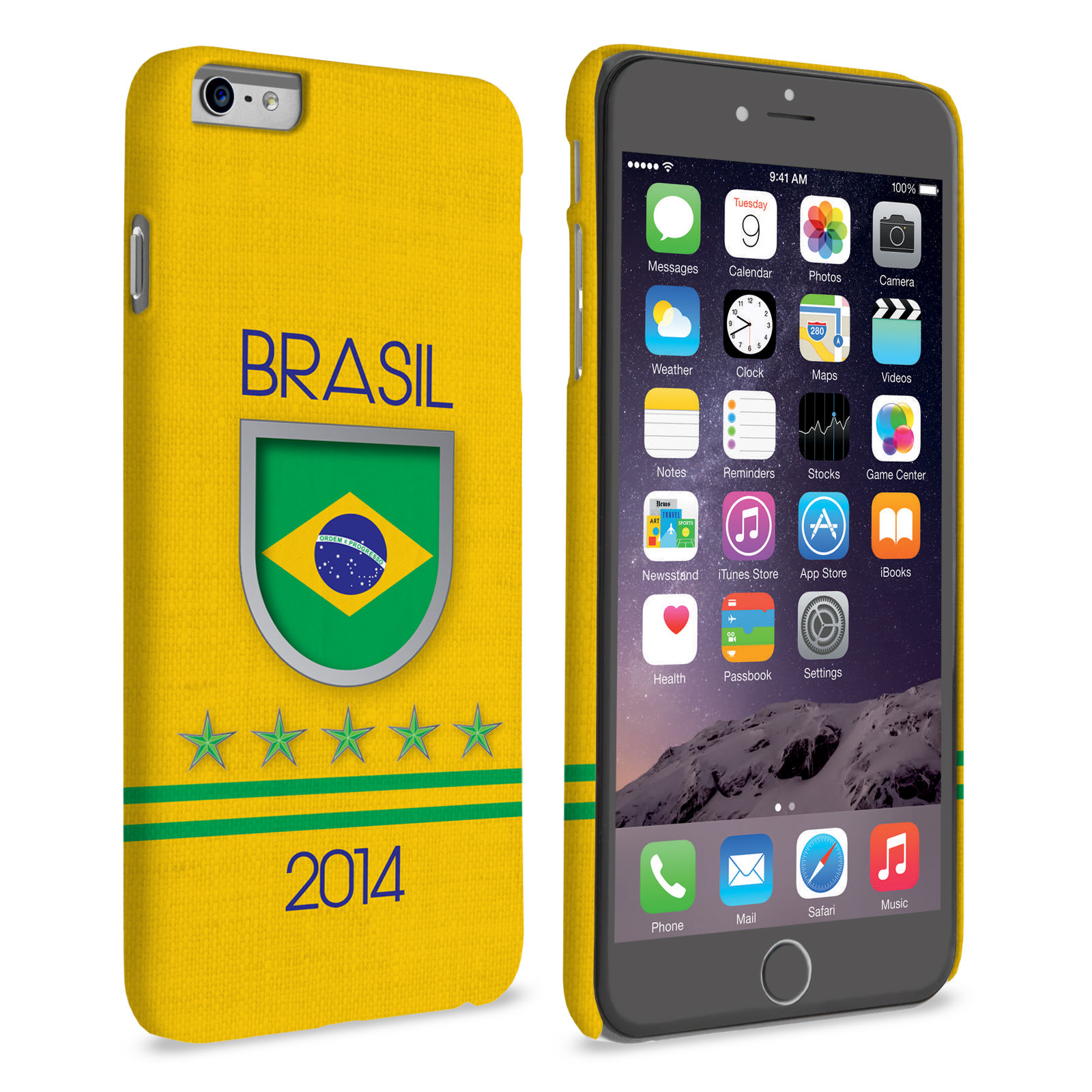 Caseflex iPhone 6 Plus and 6s Plus Brazil World Cup Case