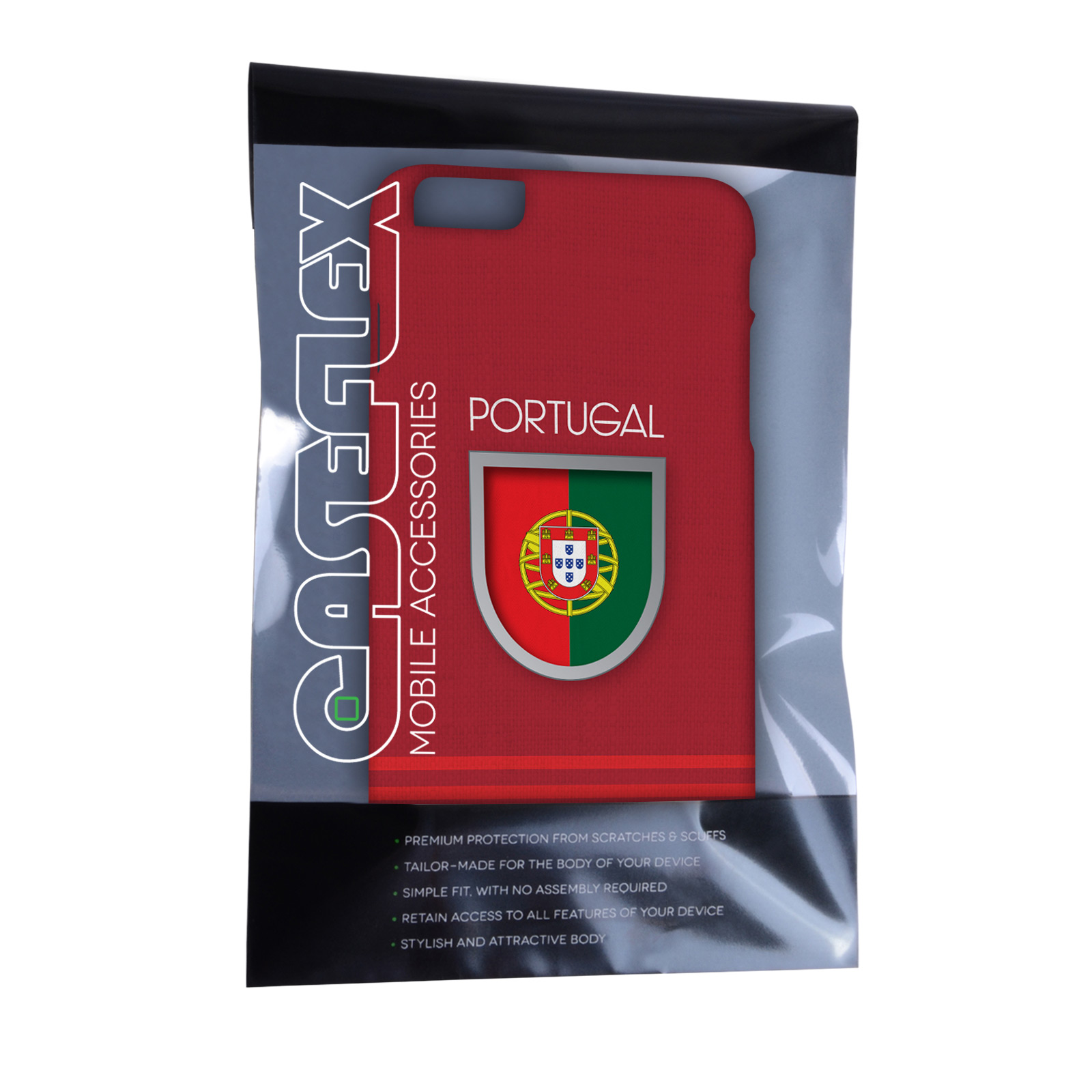 Caseflex iPhone 6 Plus and 6s Plus Portugal World Cup Case