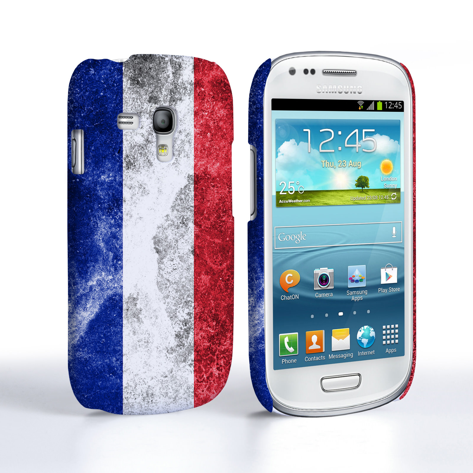 Caseflex Samsung Galaxy S3 Mini Retro France Flag Case