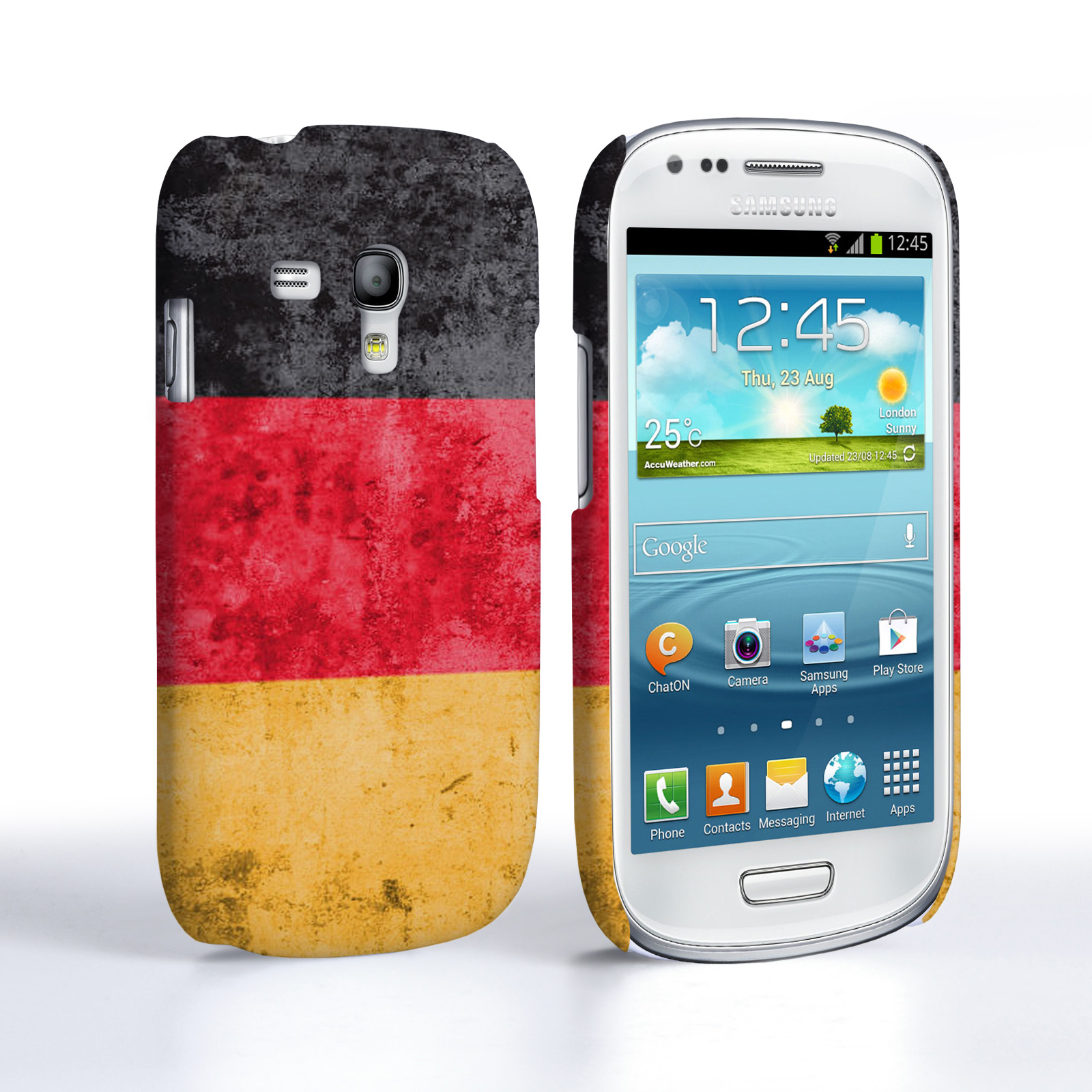 Caseflex Samsung Galaxy S3 Mini Retro Germany Flag Case