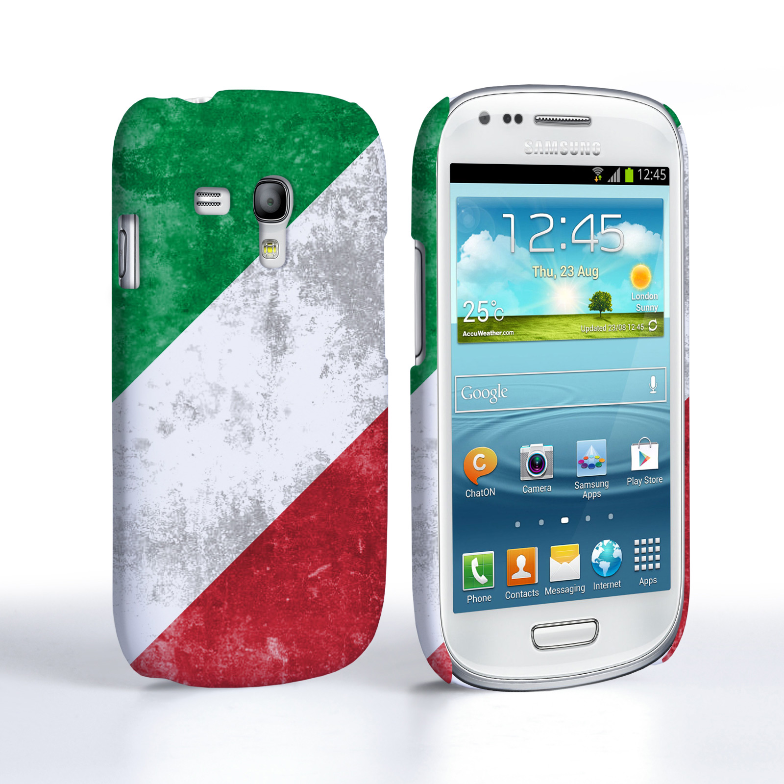 Caseflex Samsung Galaxy S3 Mini Retro Italy Flag Case