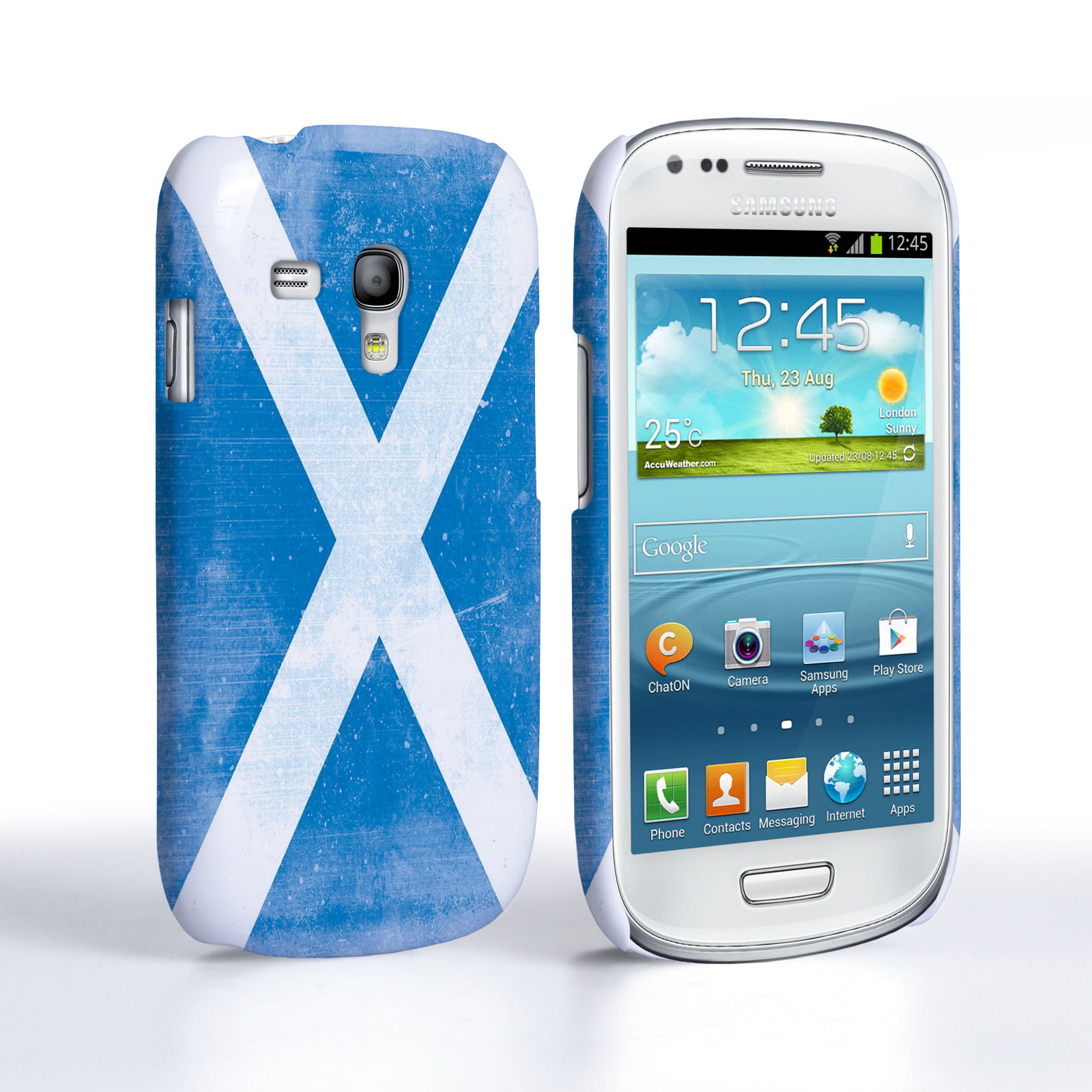 Caseflex Samsung Galaxy S3 Mini Retro Scotland Flag Case