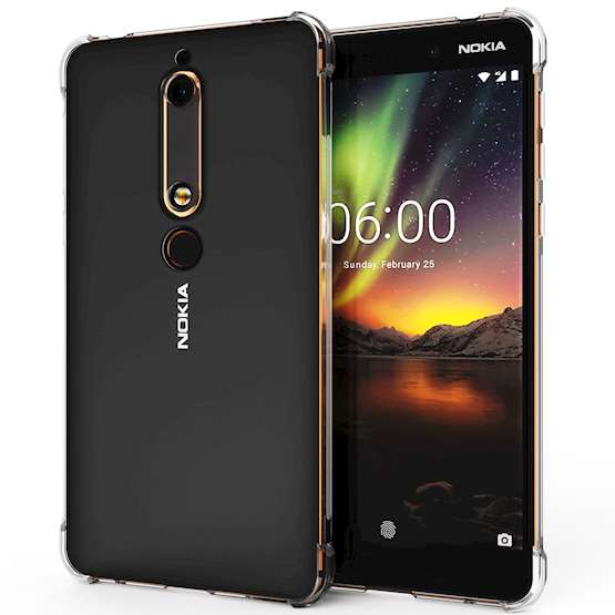 Nokia 6 (2018) Alpha TPU Gel - Clear