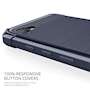 HTC Desire 12 Carbon Anti Fall TPU Case - Blue
