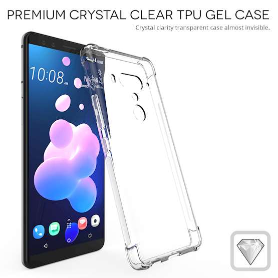 HTC U12 Alpha TPU Gel - Clear