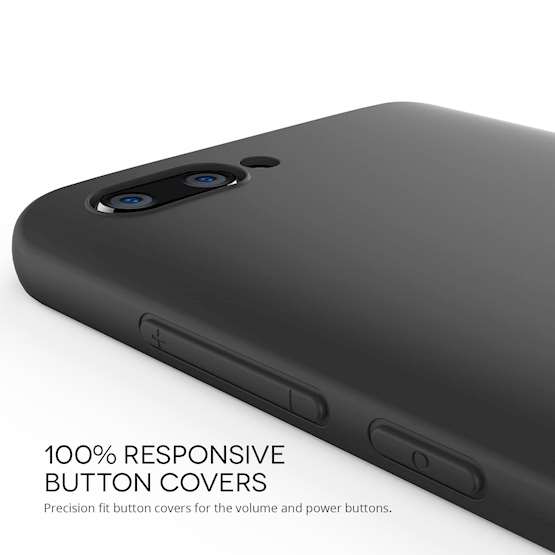 Huawei Honor 10 Matte TPU Gel - Solid Black