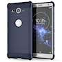 Sony Xperia XZ2 Compact Carbon Anti Fall TPU Case - Blue