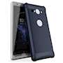 Sony Xperia XZ2 Compact Carbon Anti Fall TPU Case - Blue