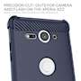 Sony Xperia XZ2 Compact Carbon Anti Fall TPU Case - Blue