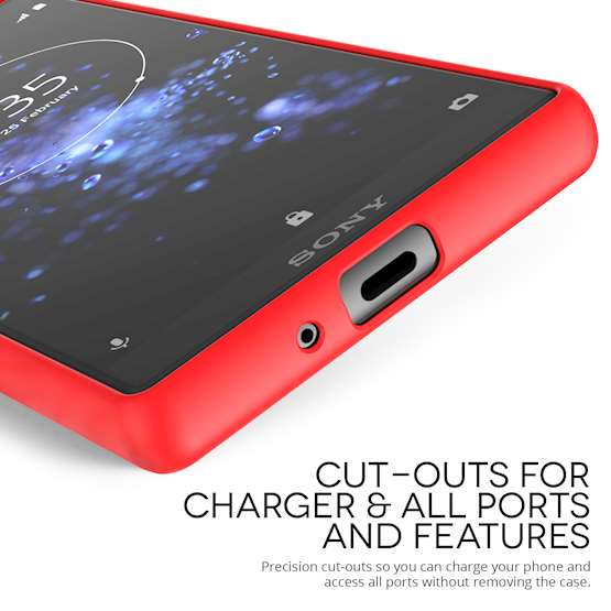Sony Xperia XZ2 Matte Gel - Red