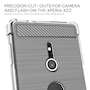 Sony Xperia XZ2 Carbon Anti Fall TPU Case - Clear