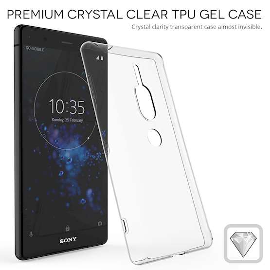Sony Xperia XZ2 Premium Ultra Thin TPU Gel - Clear