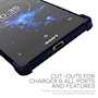 Sony Xperia XZ2 Premium Carbon Anti Fall TPU Case - Blue