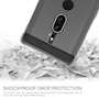 Sony Xperia XZ2 Premium Carbon Anti Fall TPU Case - Clear