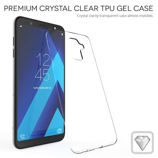 Samsung Galaxy A6 Plus (2018) Ultra Thin TPU Gel - Clear