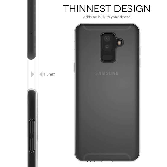 Samsung Galaxy A6 Plus (2018) Ultra Thin TPU Gel - Clear