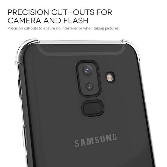 Samsung Galaxy A6 Plus (2018) Alpha TPU Gel - Clear