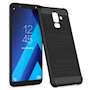 Samsung Galaxy A6 Plus (2018) Carbon Anti Fall TPU Case - Black