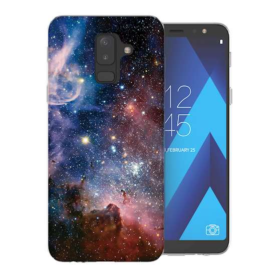 Samsung A6 Plus (2018) Blue Constellation TPU Gel Case
