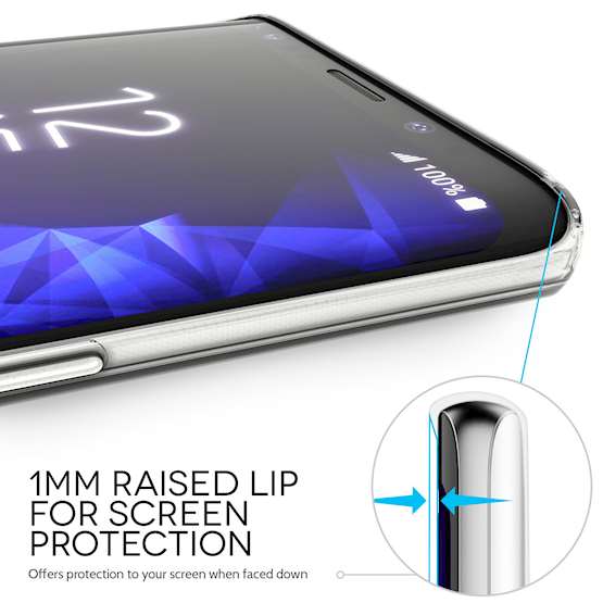 Samsung Galaxy S9 Art Deco Floral TPU Gel Case – White