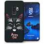 Samsung Galaxy S9 Plus Angry Cat Cartoon TPU Gel Case – Black 
