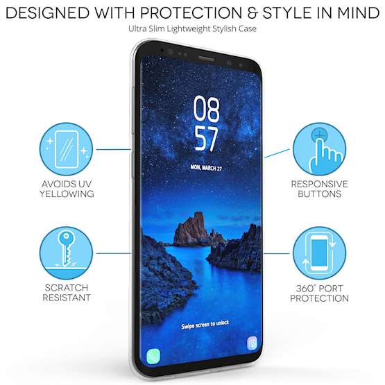Samsung Galaxy S9 Plus Italy Football Shield TPU Gel Case – Blue