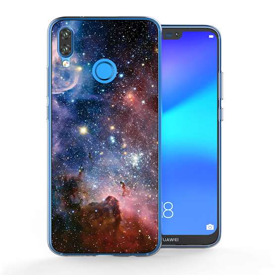 Huawei P20 Lite Blue Constellation TPU Gel Case