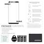 Huawei P20 Glass Screen Protector (Single) - Black Edge