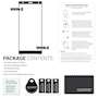 Sony Xperia XZ2 Tempered Glass (Single) - Black Edge