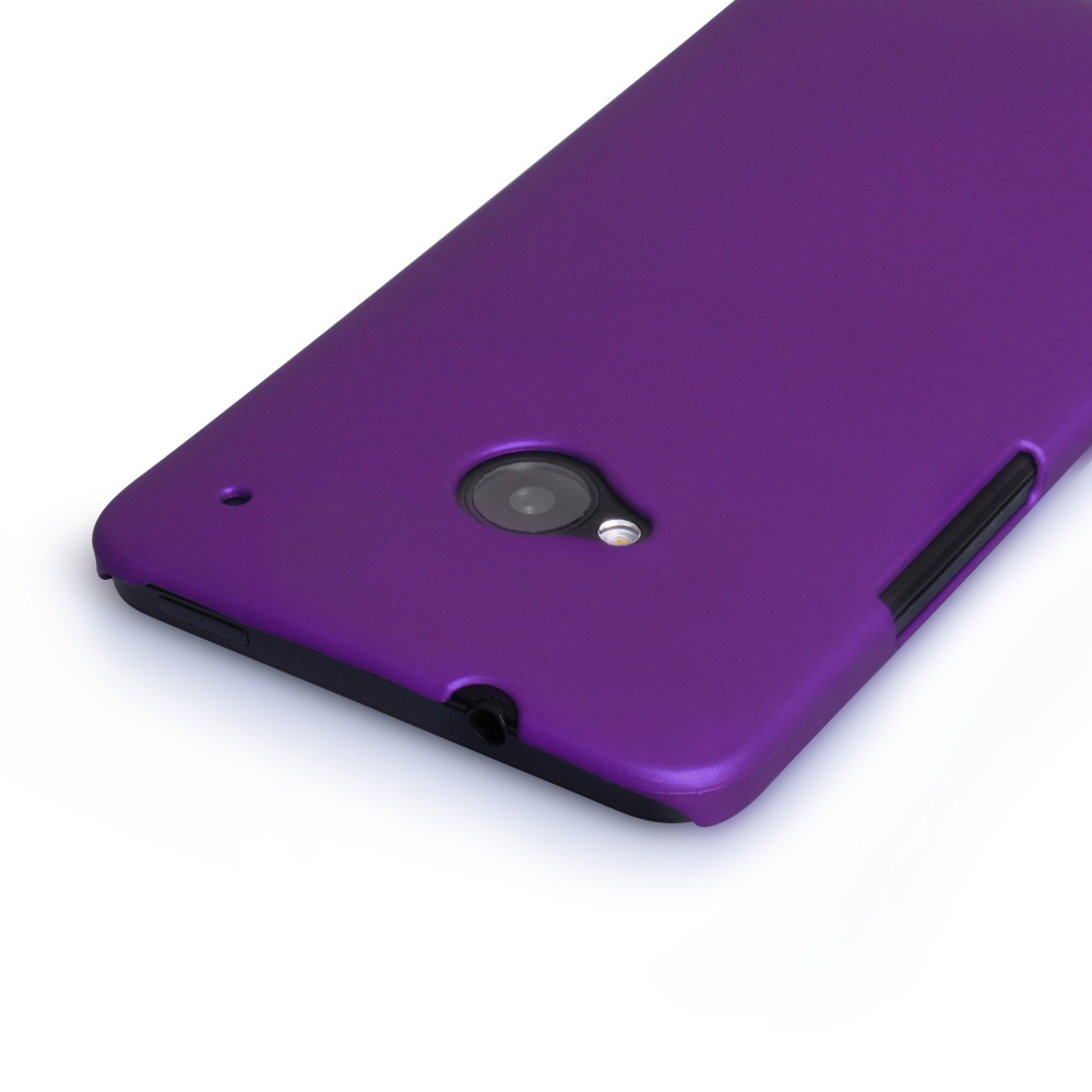 YouSave Accessories HTC One Hard Hybrid Case - Purple