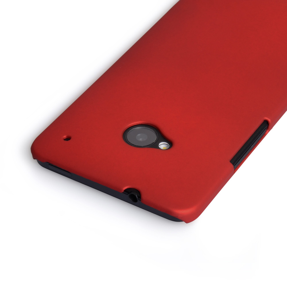 YouSave Accessories HTC One Hard Hybrid Case - Red