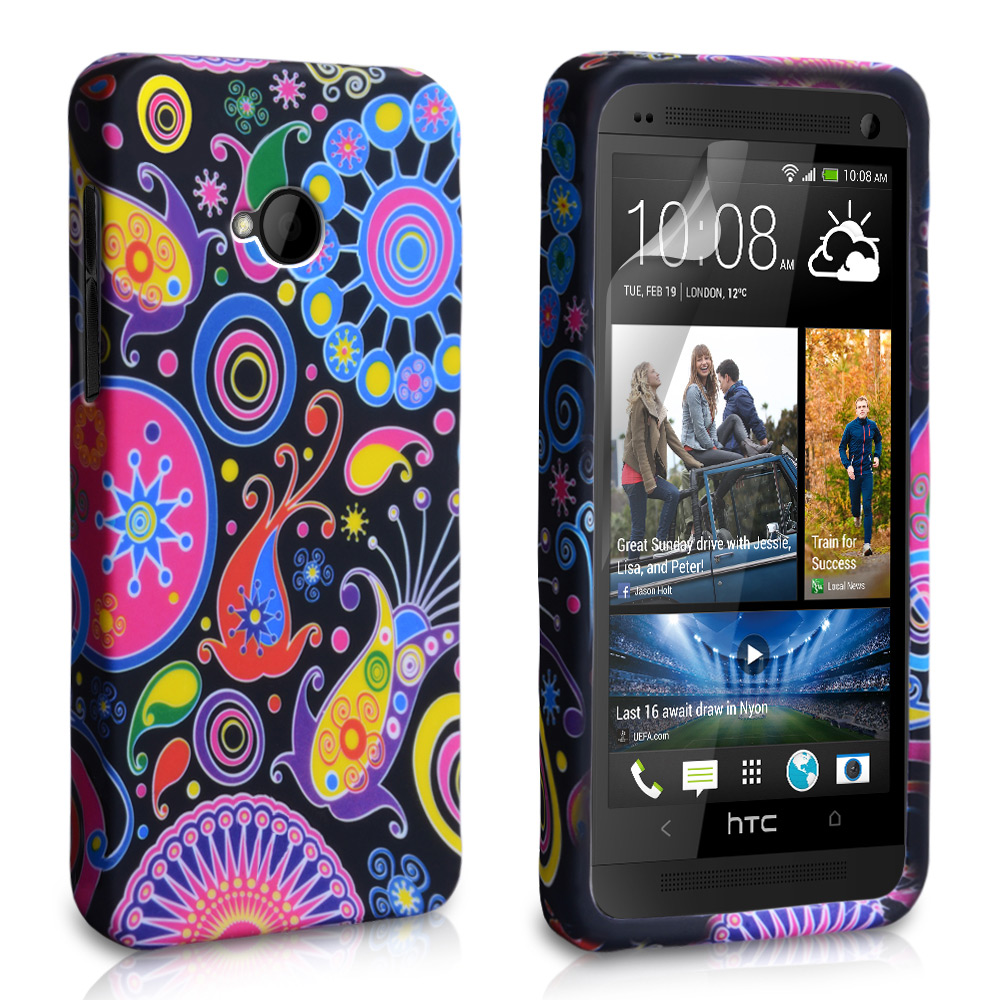 YouSave Accessories HTC One Jellyfish Silicone Gel Case