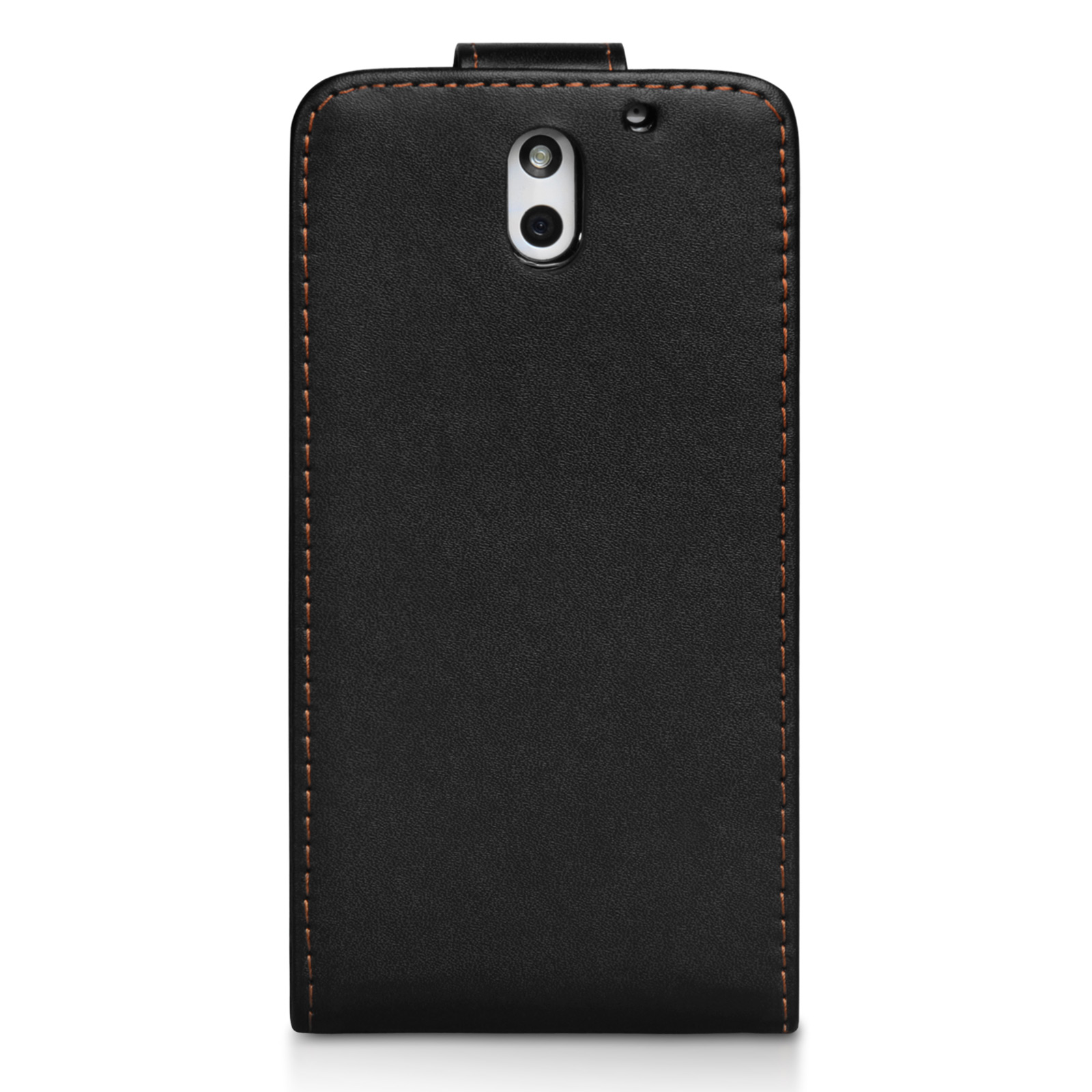 YouSave Accessories HTC Desire 610 Leather-Effect Flip Case - Black