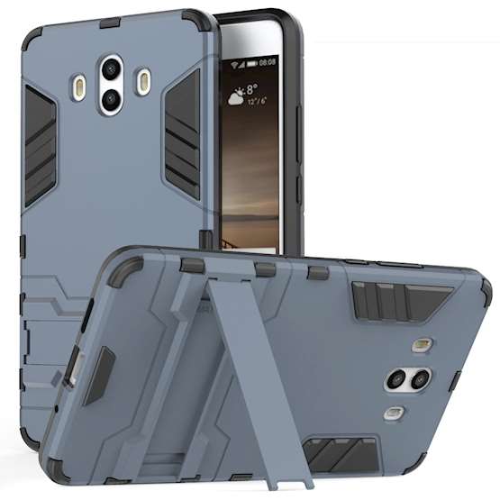 Huawei Mate 10 Armour Combo Stand Case - Steel Blue