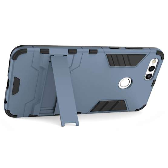 Huawei Honor 7X Armour Combo Stand Case - Steel Blue