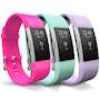 YouSave Fitbit Charge 2 Strap 3-Pack (Large) - Hot Pink/Mint Green/Lilac