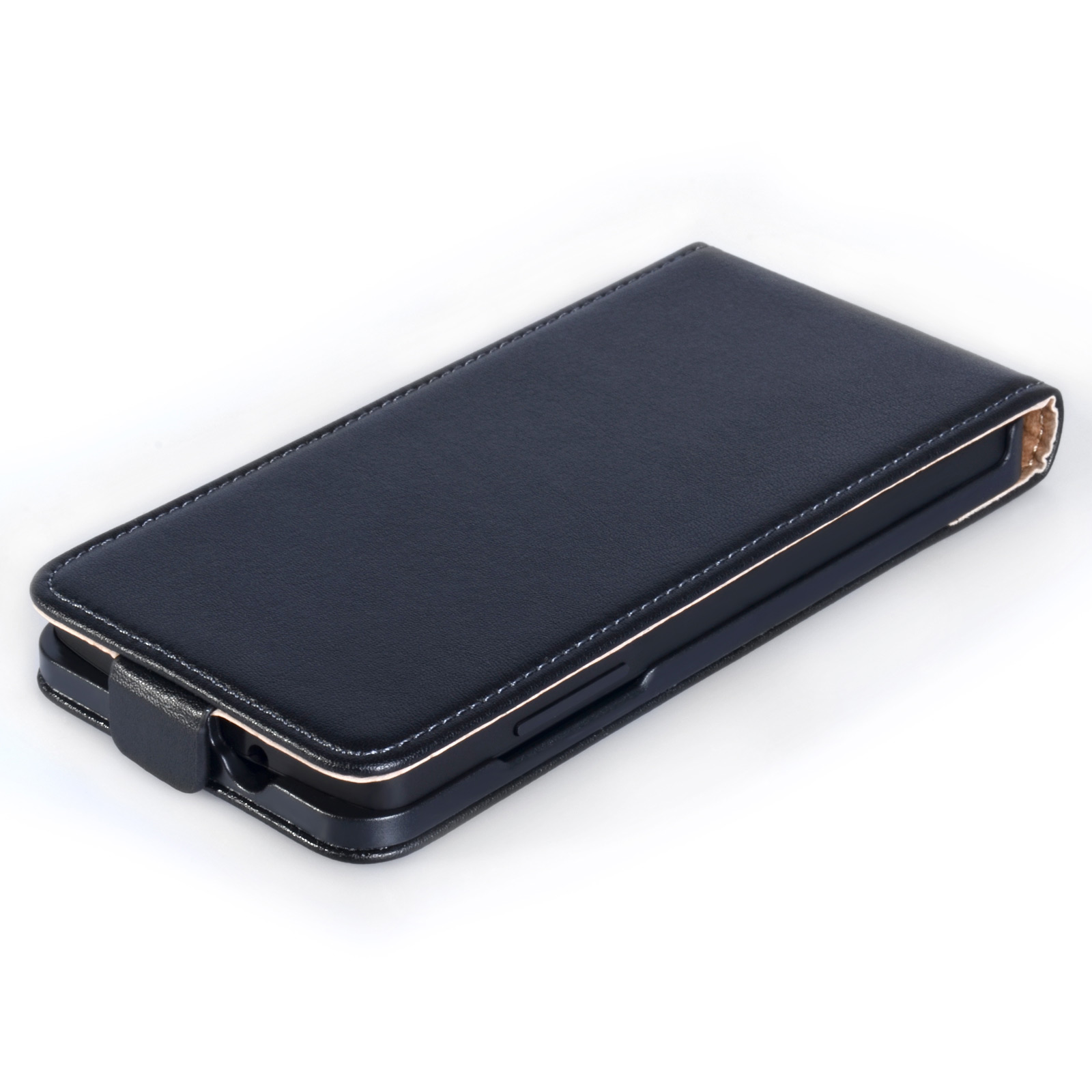 YouSave Accessories Nexus 5 Real Leather Flip Case - Black